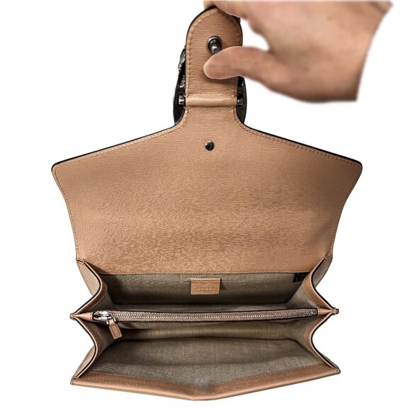 Gucci 400249 Medium Dionysus Blooms Leather Shoulder Bag - Picture 6 of 9